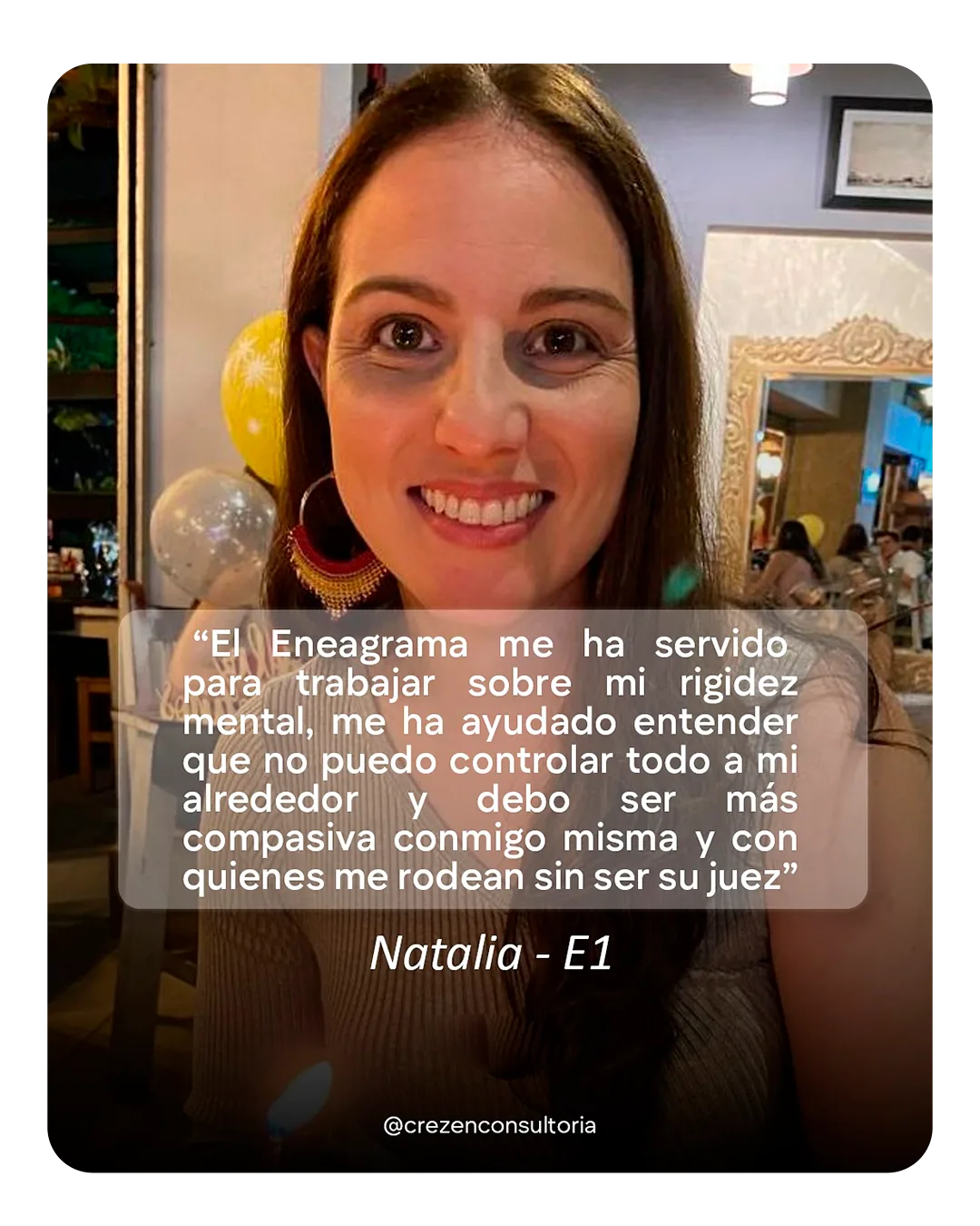 Testimonio de Natalia sobre el eneagrama